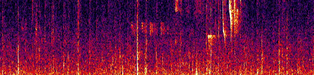 Sonogram of Boissonneaua flavescens, 700 Hz to 11.0 kHz