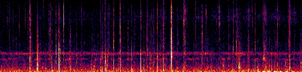 Sonogram of Megascops albogularis, 700 Hz to 11.0 kHz